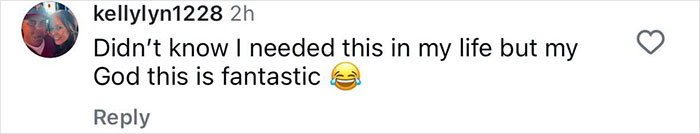 Screenshot of a social media comment praising Jason Kelce's bulge going viral after he strips down to undies for charity event. Screenshot of a social media comment praising Jason Kelce's bulge going viral after he strips down to undies for charity event.