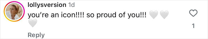 Instagram comment praising a trans model embraced with massive support during her bikini debut at Miami Swim Week.