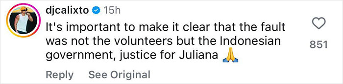 Comment from user djcalixto defending volunteers and blaming the Indonesian government amid volcano rescue dispute. Comment from user djcalixto defending volunteers and blaming the Indonesian government amid volcano rescue dispute.