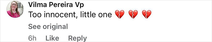 Screenshot of a social media comment expressing heartbreak about a teen losing her life after eating a gifted cake.