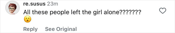 Comment on social media questioning why the female tourist was abandoned by her guide during a hike on an Indonesian volcano.