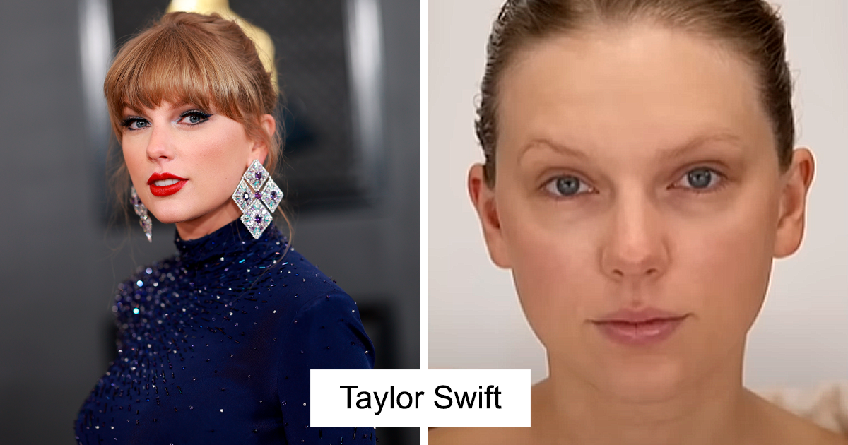 43 Celebridades que publicaron sus fotos sin maquillaje, y su aspecto te sorprenderá