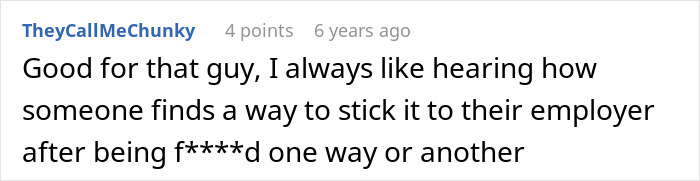 Comment text about an employee avoiding overtime and being left with only 30 minutes of work after commute and break. Comment text about an employee avoiding overtime and being left with only 30 minutes of work after commute and break.