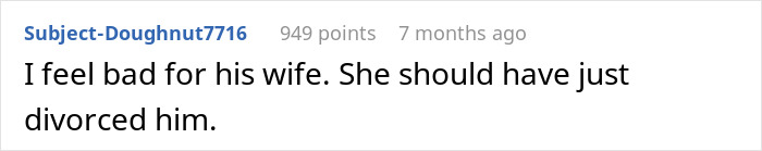 Comment criticizing man who mocked coworker for not having fun in Vegas after leaving escort cards in his bag for wife to find. Comment criticizing man who mocked coworker for not having fun in Vegas after leaving escort cards in his bag for wife to find.