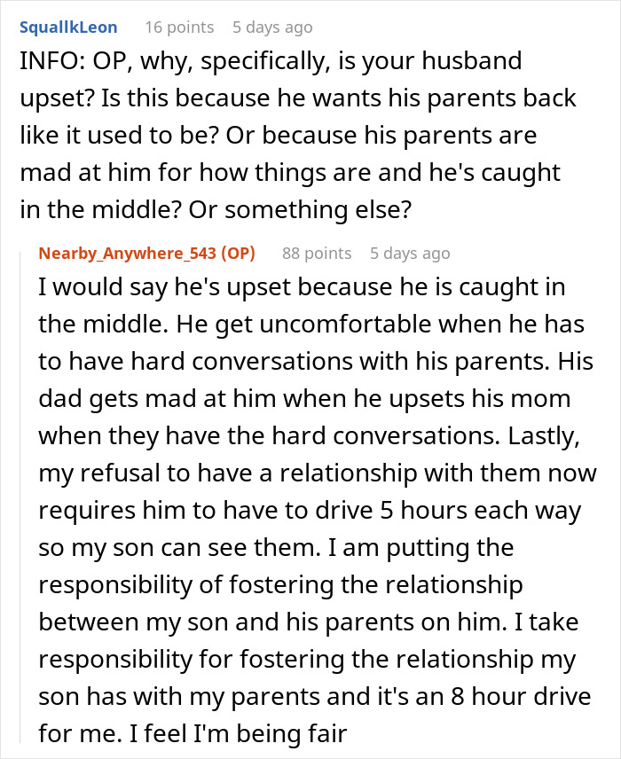 Woman gets bashed for cutting contact with in-laws who didn&rsquo;t visit their dying granddaughter in family dispute.