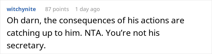 Screenshot of a Reddit comment discussing the woman who strands her deadbeat ex at the airport after his passport is revoked.