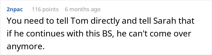 Screenshot of a forum comment discussing a roommate calling a woman stingy for not sharing homemade meals. Screenshot of a forum comment discussing a roommate calling a woman stingy for not sharing homemade meals.