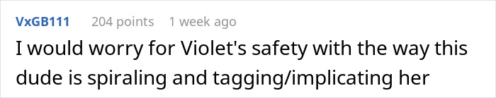 Comment expressing concern over a guy turning psycho on friends after his crush chose his friend in a scenario Comment expressing concern over a guy turning psycho on friends after his crush chose his friend in a scenario