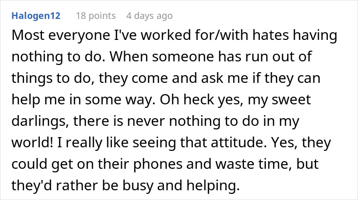 Employee Helps Teammate Off-Duty, Gets Reprimanded, Delivers Petty But Perfect Payback