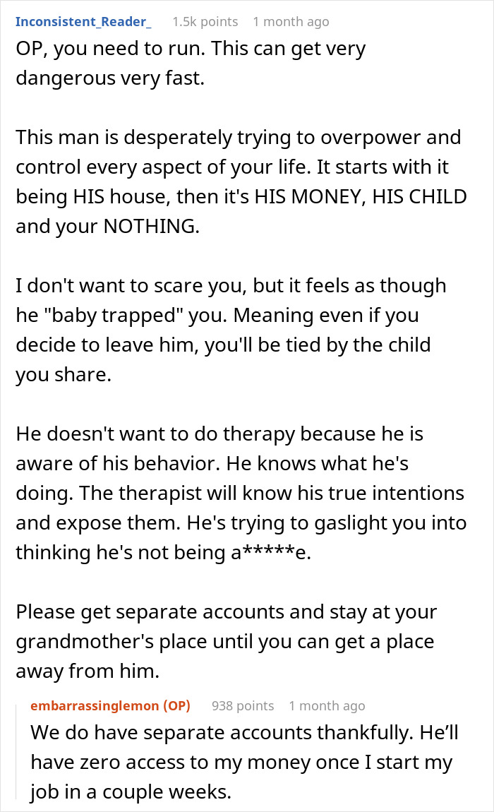 Woman at crossroads facing control and financial abuse after partner decides to buy a house only for himself.