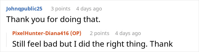 Screenshot of an online conversation where a guy discusses tracking down and turning in his childhood friend for robbery.