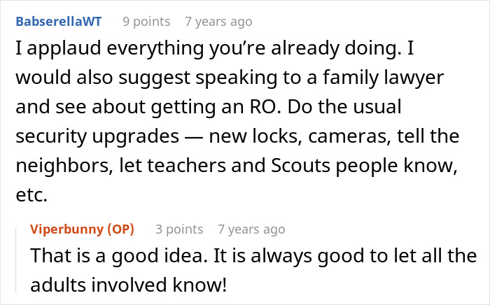 Screenshot of online comments where users discuss advice on how to deal with a mom threatening to call CPS. Screenshot of online comments where users discuss advice on how to deal with a mom threatening to call CPS.