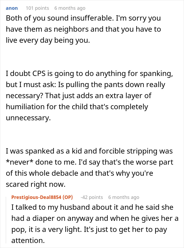 Screenshot of a forum discussion about a Karen calling animal control over a neglected dog and CPS involvement retaliation.