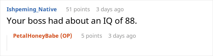 Screenshot of a comment thread discussing a store backroom disaster caused by a manager&rsquo;s weird new rule.