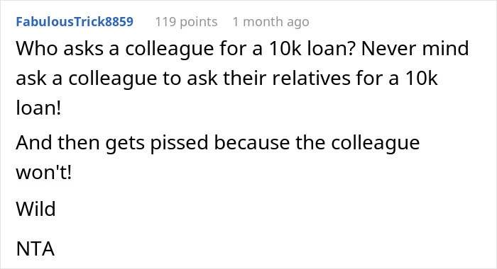 Text conversation showing a person warning a coworker about a romance scam and the coworker giving silent treatment. Text conversation showing a person warning a coworker about a romance scam and the coworker giving silent treatment.