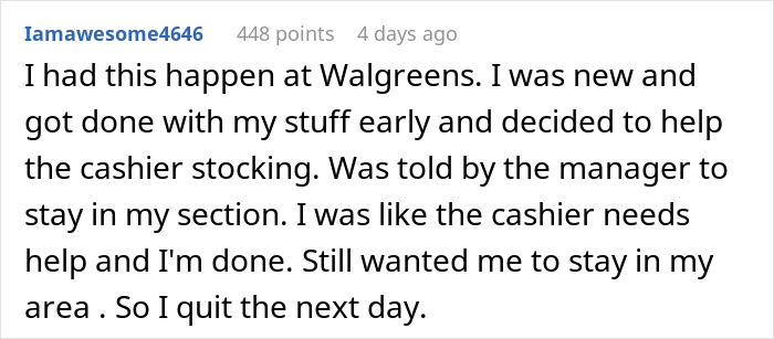 Employee Helps Teammate Off-Duty, Gets Reprimanded, Delivers Petty But Perfect Payback