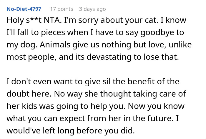 Woman Leaves SIL&rsquo;s Home When She Realizes She&rsquo;s Not Getting Any Compassion, Gets Told Off