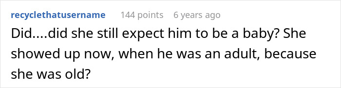 Comment on social media post about absent grandma trying to reconnect after 25 years, shocked by rejection. Comment on social media post about absent grandma trying to reconnect after 25 years, shocked by rejection.