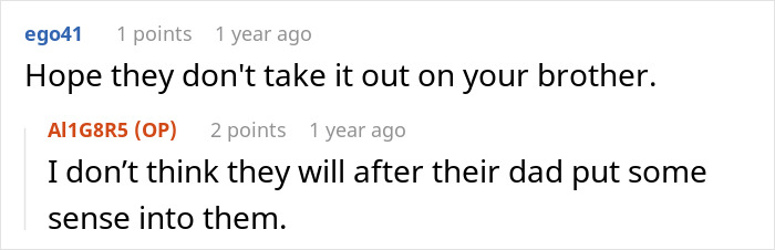 Screenshot of a forum conversation discussing consequences of throwing eggs at a car and washing and waxing it afterward.