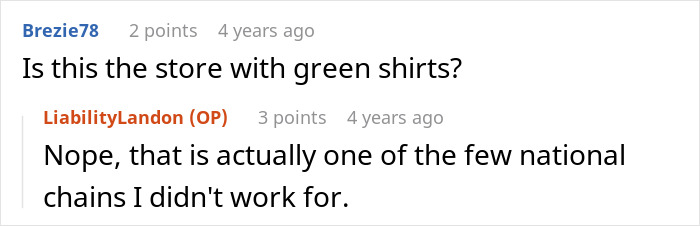 Screenshot of a Reddit conversation about a guy being told to stop being late and stick to his schedule.