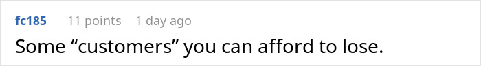Comment on a forum post discussing an entitled lawyer harassing a hotelier for wedding discounts and being put in his place. Comment on a forum post discussing an entitled lawyer harassing a hotelier for wedding discounts and being put in his place.