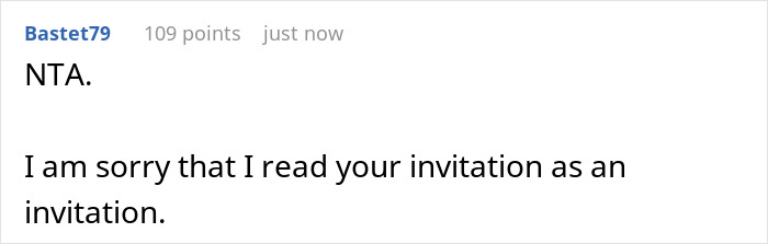 Screenshot of an online comment discussing a young mom bringing her illegitimate kid to a family wedding controversy. Screenshot of an online comment discussing a young mom bringing her illegitimate kid to a family wedding controversy.