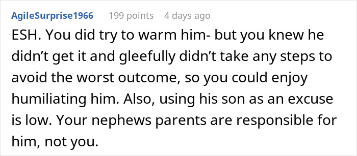 Comment on Reddit by user AgileSurprise1966 explaining the neglect and blame involving bil struggles china trip.