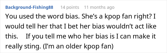 Comment about man needing niece to watch his 11-year-old son during emergency, niece asks for $100.