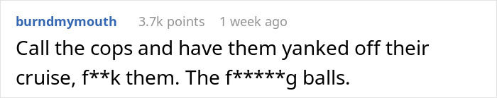 Comment text expressing anger about a mom&rsquo;s poor parenting for making cousin babysit, risking custody loss.