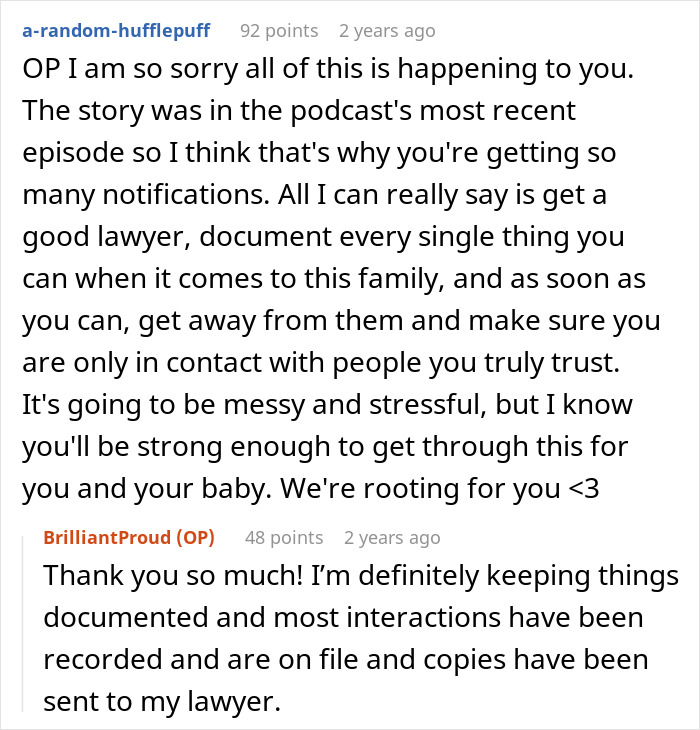 Reddit conversation about MIL accusing pregnant DIL of manipulating baby&rsquo;s gender, leading to husband filing for divorce.