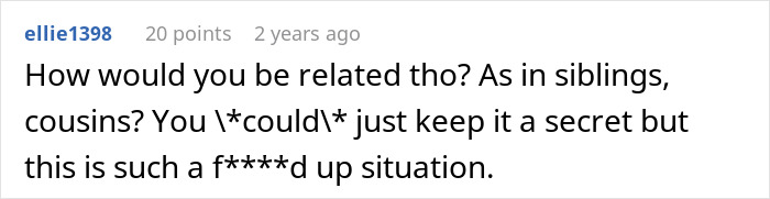 Comment discussing the unexpected discovery of being a perfect kidney match for his wife due to close relation. Comment discussing the unexpected discovery of being a perfect kidney match for his wife due to close relation.