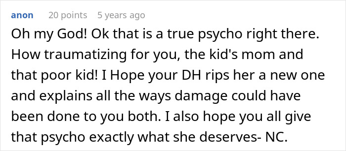 Comment expressing shock and support after mother-in-law called Child Protective Services, highlighting trauma and family conflict. Comment expressing shock and support after mother-in-law called Child Protective Services, highlighting trauma and family conflict.
