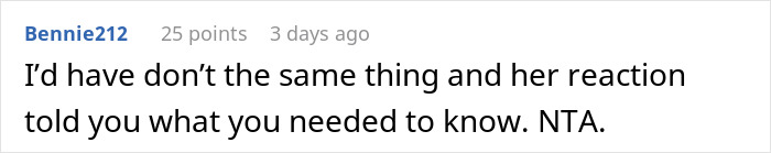 Screenshot of an online comment discussing a woman confronting her cheating boyfriend and his reaction calling her crazy psycho.