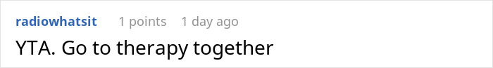 Text comment on a social media platform discussing relationship advice after loud and obnoxious MrBeast videos cause tension. Text comment on a social media platform discussing relationship advice after loud and obnoxious MrBeast videos cause tension.