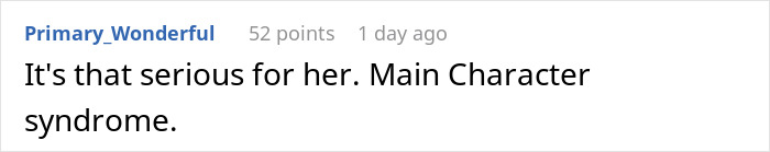 Screenshot of an online comment discussing a situation where a friend wanted to cancel a kid&rsquo;s party to attend another.