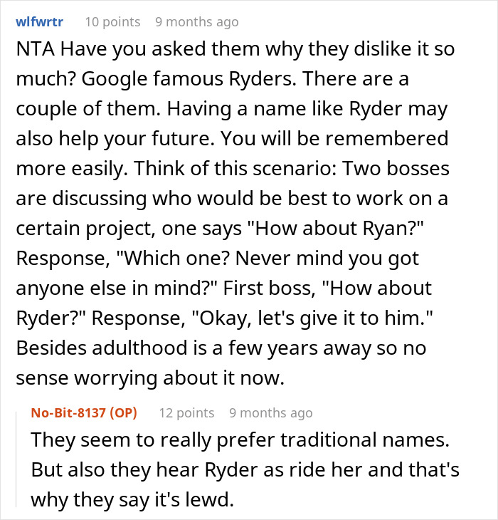 Forum discussion about foster name change parents concerns over name preferences and future impact of naming choices.