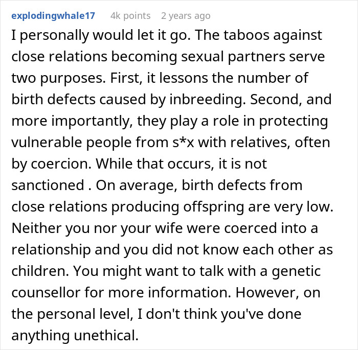 Man and wife discovering they are closely related and a perfect kidney match during medical evaluation. Man and wife discovering they are closely related and a perfect kidney match during medical evaluation.