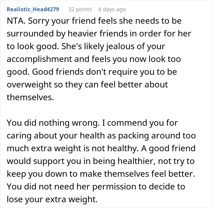 "I Was So Confused And Shocked": Woman Called Selfish By Bride Because She Lost Some Weight "I Was So Confused And Shocked": Woman Called Selfish By Bride Because She Lost Some Weight