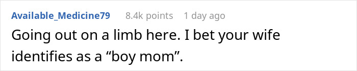 Screenshot of an online comment discussing a 45YO mom’s reaction to her 17YO son’s girlfriend kissing him after an accident. Screenshot of an online comment discussing a 45YO mom’s reaction to her 17YO son’s girlfriend kissing him after an accident.