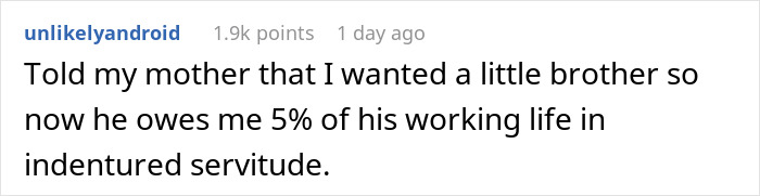 Text post about a guy trying to cash in on a job his cousin found through a friend after hosting the conversation.