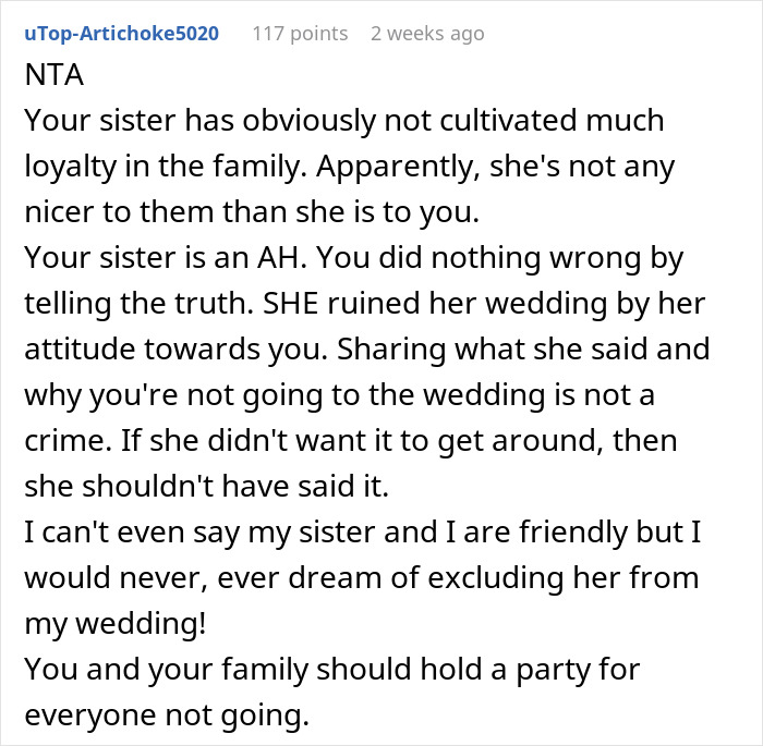 Bride's Fam Boycotts Wedding After She Plans To Exclude Bro Just Because Of His Alternative Look