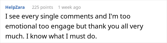 Commenter expressing emotional engagement and gratitude while reflecting on seeing all responses about groom-to-be cold feet jokes.