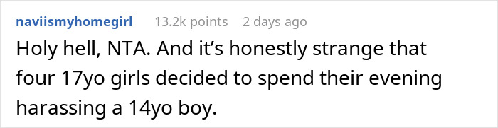 Screenshot of a Reddit comment discussing enforcing basic boundaries on a daughter's sleepover situation. Screenshot of a Reddit comment discussing enforcing basic boundaries on a daughter's sleepover situation.