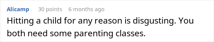 Comment on social media criticizing parenting and mentioning child discipline, relating to CPS retaliation and neglected dog reports.