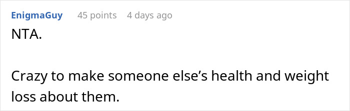 "I Was So Confused And Shocked": Woman Called Selfish By Bride Because She Lost Some Weight "I Was So Confused And Shocked": Woman Called Selfish By Bride Because She Lost Some Weight