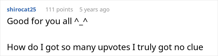 Comment on Reddit post congratulating a religious couple's babysitter's family for their Bible-based revenge plan after unpaid work. Comment on Reddit post congratulating a religious couple's babysitter's family for their Bible-based revenge plan after unpaid work.