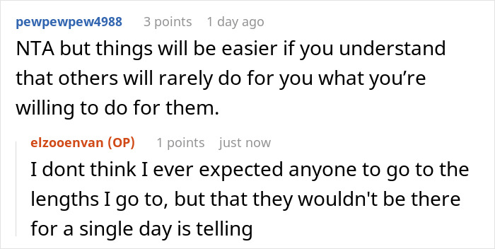 Two users discussing the struggles of longtime friends and feeling like a ghost friend on a birthday in a comment thread.