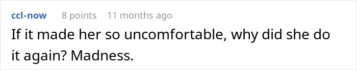 Comment from an online discussion about a new mom’s hilarious malicious compliance with a nosy NICU neighbor. Comment from an online discussion about a new mom’s hilarious malicious compliance with a nosy NICU neighbor.