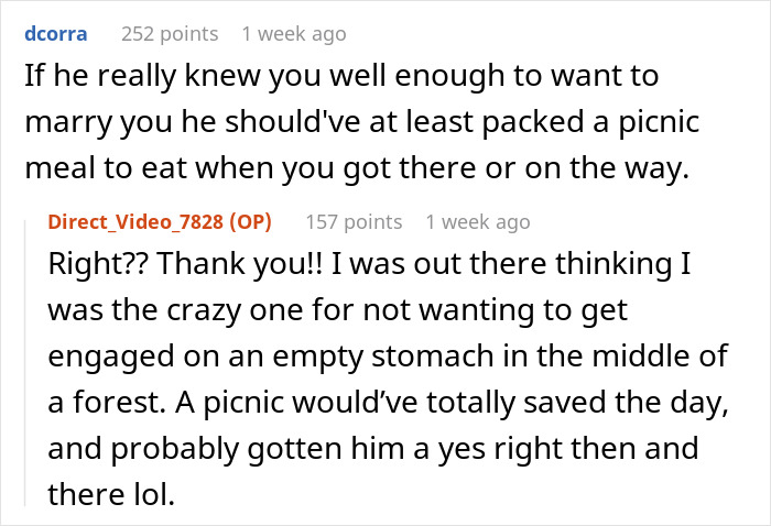 “Are You 6?”: Woman Ruins Her BF’s Proposal Because She Was Hangry, Splits The Internet “Are You 6?”: Woman Ruins Her BF’s Proposal Because She Was Hangry, Splits The Internet