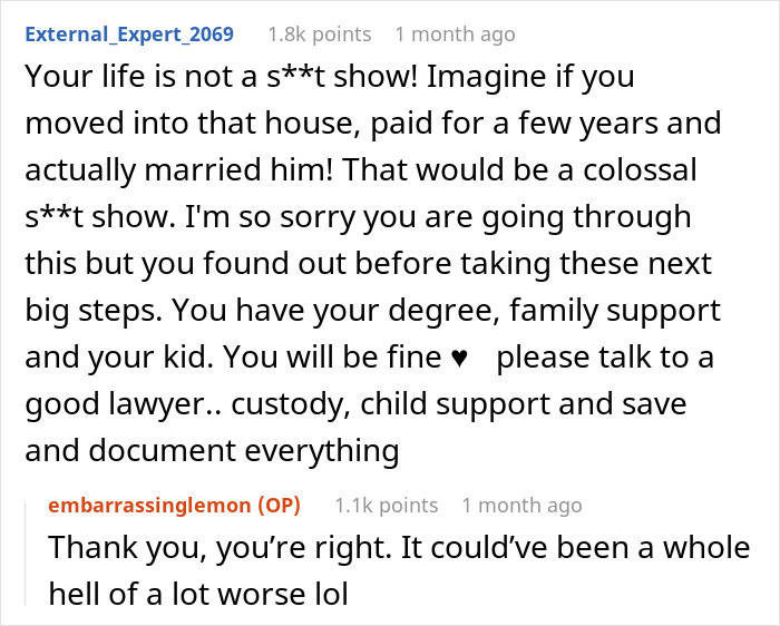 Woman at crossroads after partner of 10 years wants to buy a house only for him, seeking advice and support.